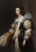 Portrait of Maria Louisa de Tassis (mk08), Anthony Van Dyck